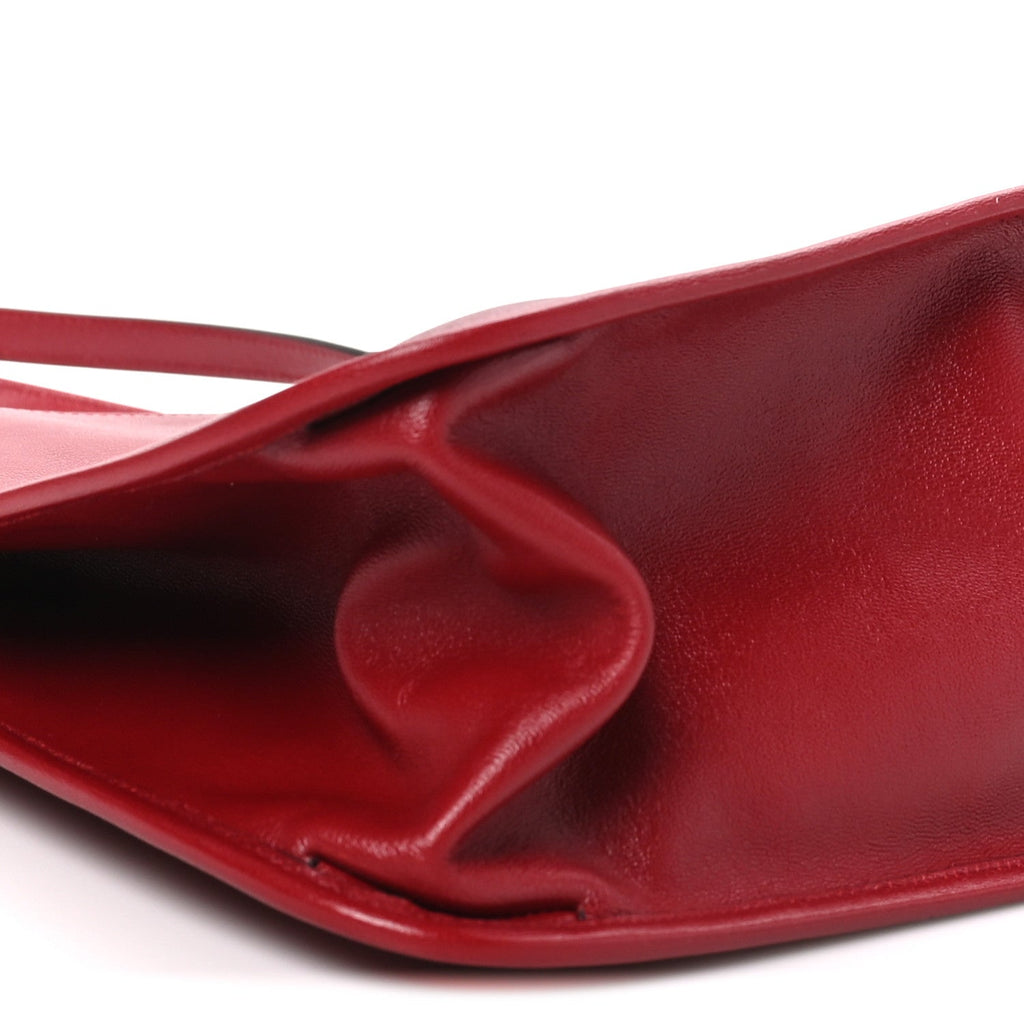 New Sakai Calfskin Lux Horsebit 1955 Tote Bag New Cherry Red wholesalehk.shop