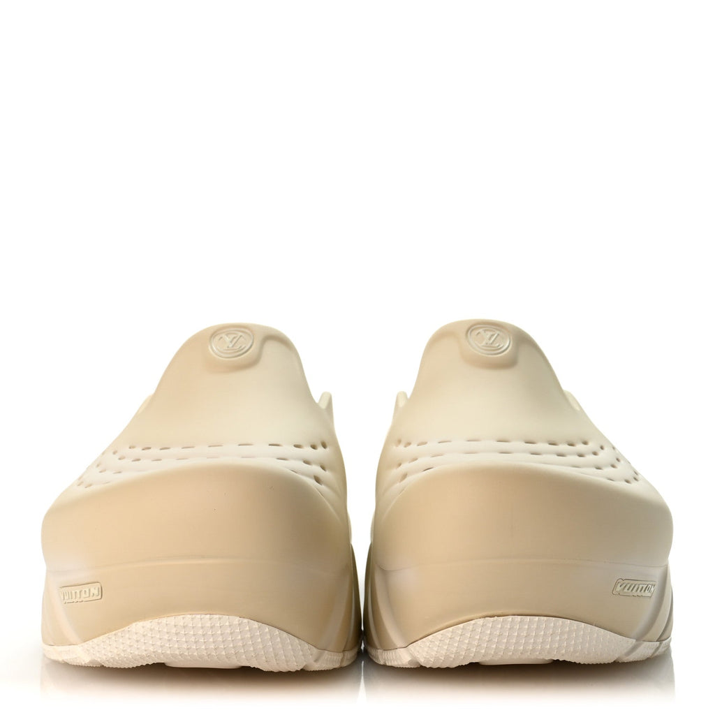 Rubber Mens LV Shark Clogs 11 Beige £¨ Direct shipment via from wholesalehk.shop