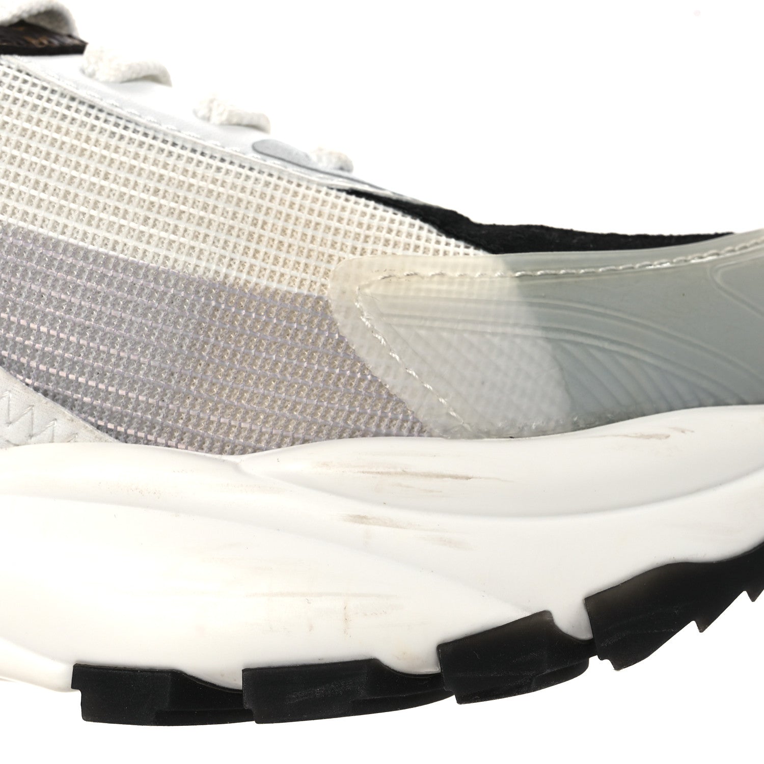 Monogram Calfskin Run 55 Sneakers 38 White £¨ Direct shipment via from wholesalehk.shop