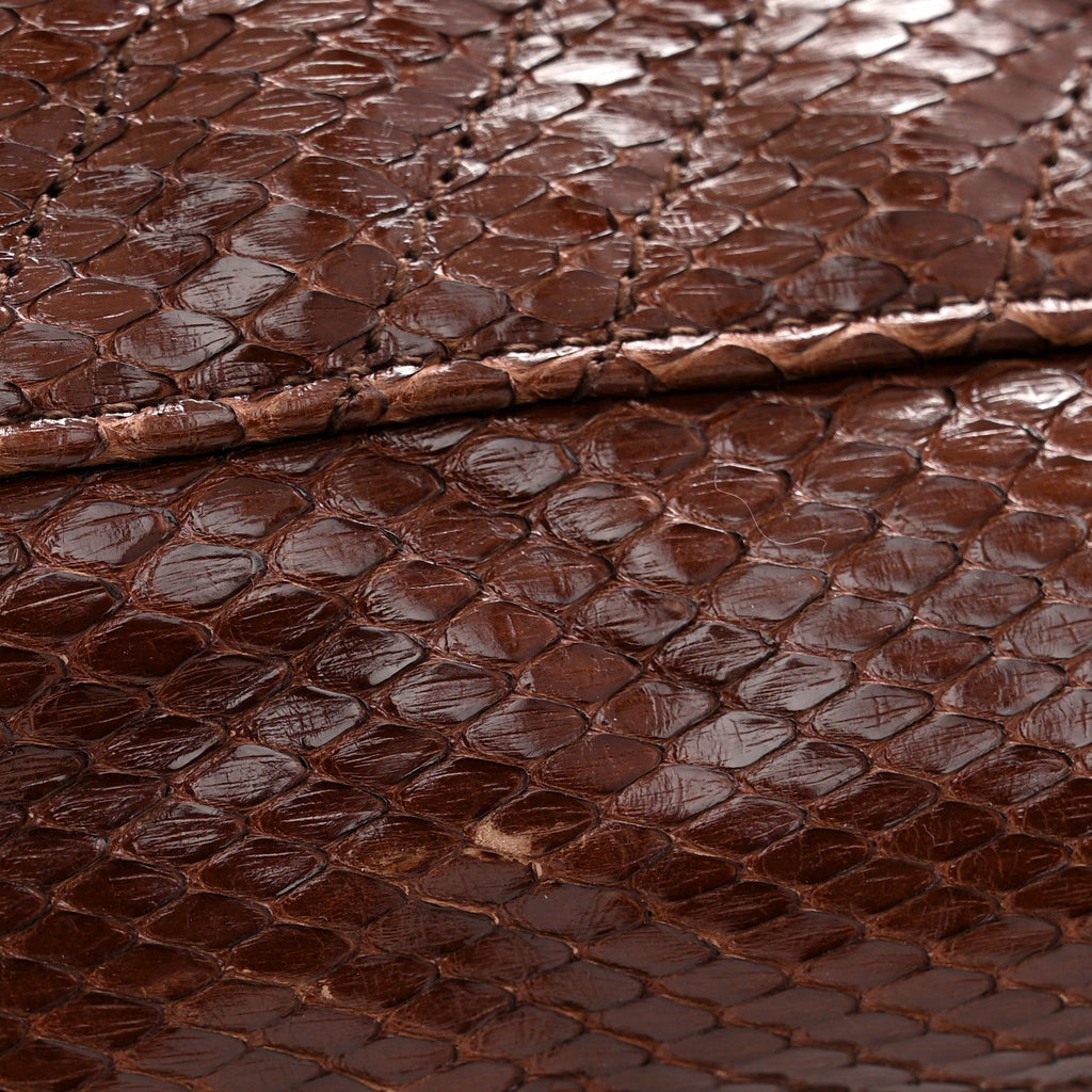 Snakeskin Matelasse Large GG Marmont Slim Tote Brown wholesalehk.shop