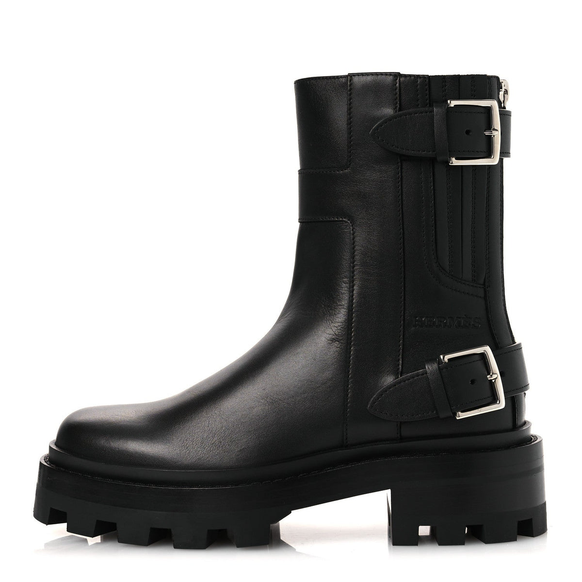 Calfskin Womens Jaimy Ankle Boots 36 Black wholesalehk.shop