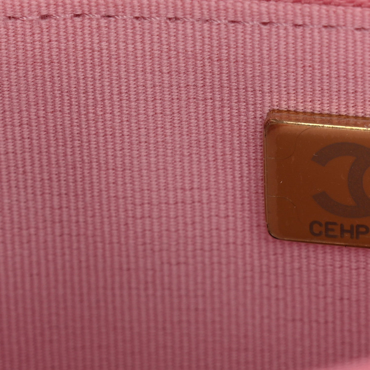 Caviar Quilted Multi Chain Wallet On Chain WOC Light Pink wholesalehk.shop