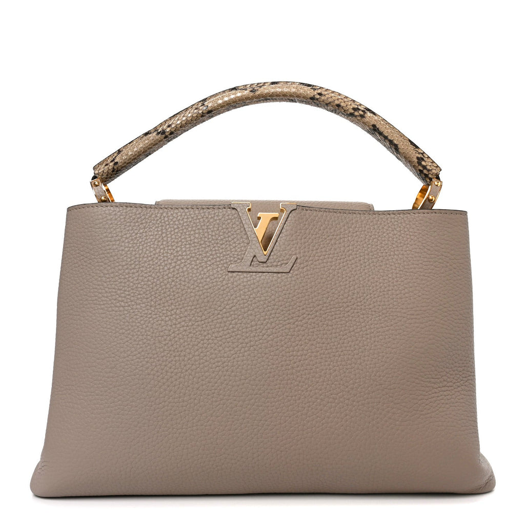 Taurillon Snakeskin Capucines Galet £¨ Direct shipment via from wholesalehk.shop