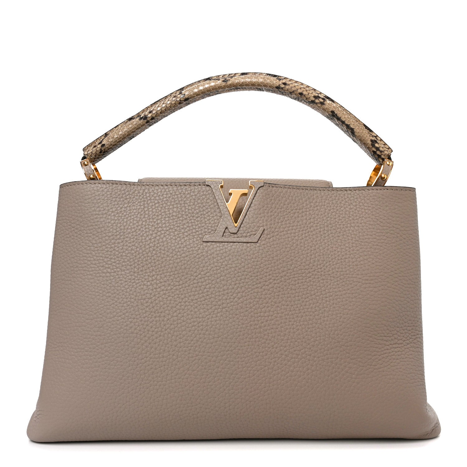 Taurillon Snakeskin Capucines Galet £¨ Direct shipment via from wholesalehk.shop