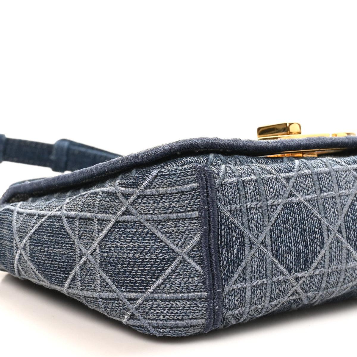 Denim Cannage Small Caro Bag Blue wholesalehk.shop