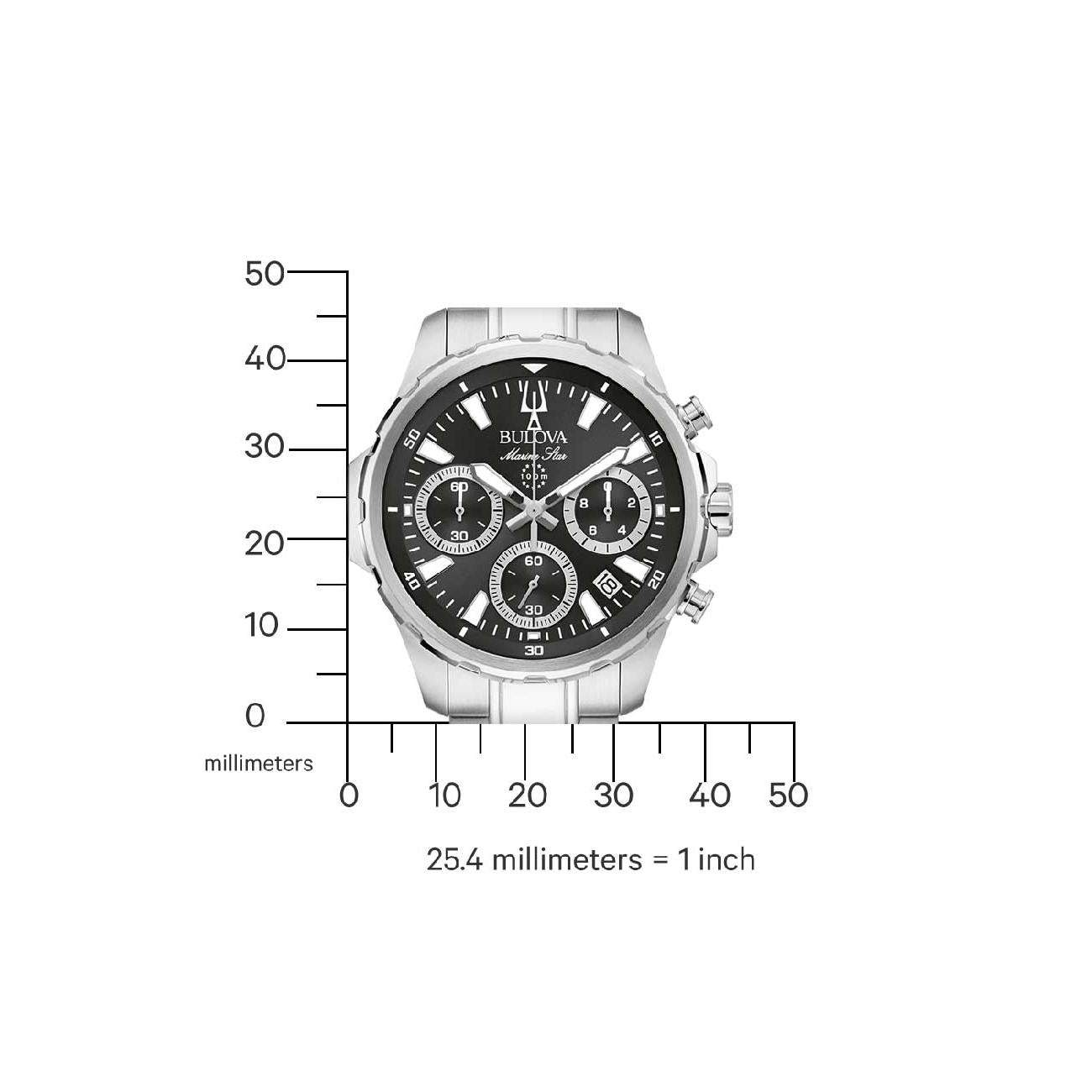 BULOVA men's watch 96B467 wholesalehk.shop