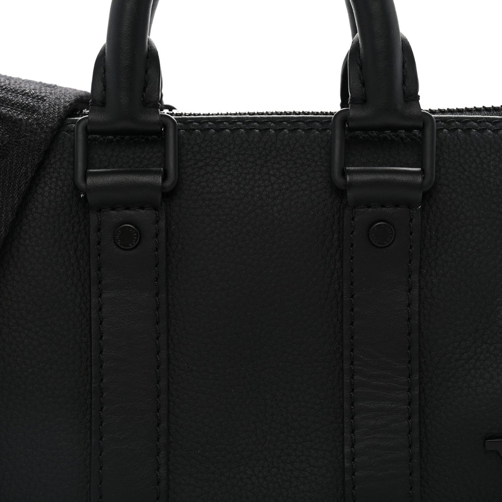 Grained Calfskin Aerogram Keepall XS Black wholesalehk.shop