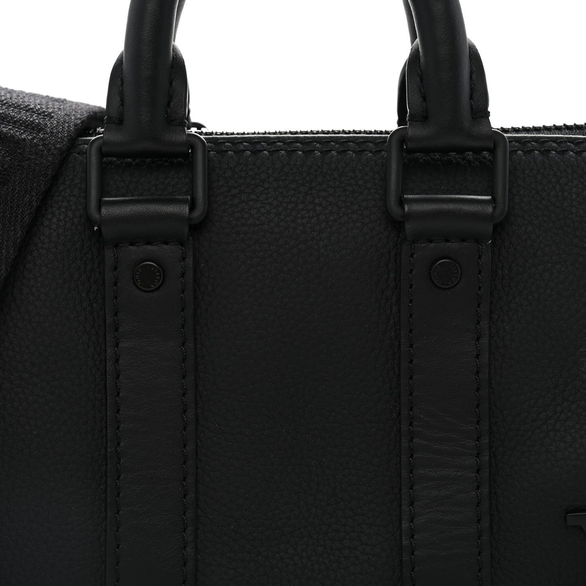 Grained Calfskin Aerogram Keepall XS Black wholesalehk.shop