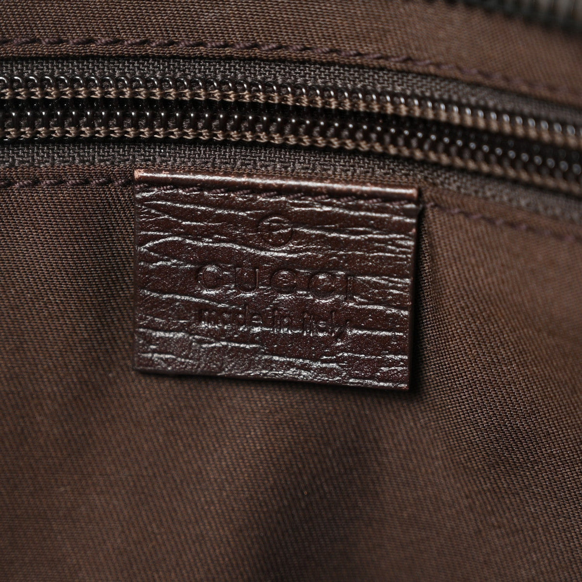 GG Plus Monogram Travel Bag Dark Brown wholesalehk.shop