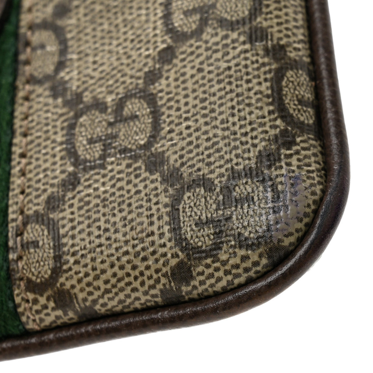 GG Supreme Monogram Web Ophidia Key Case  Beige New Acero wholesalehk.shop