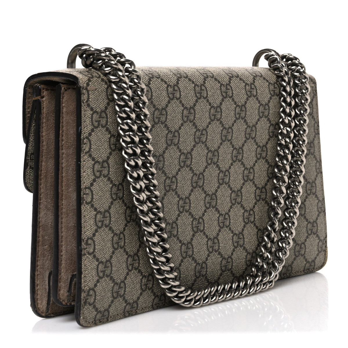 GG Supreme Monogram Small Dionysus Shoulder Bag Taupe wholesalehk.shop
