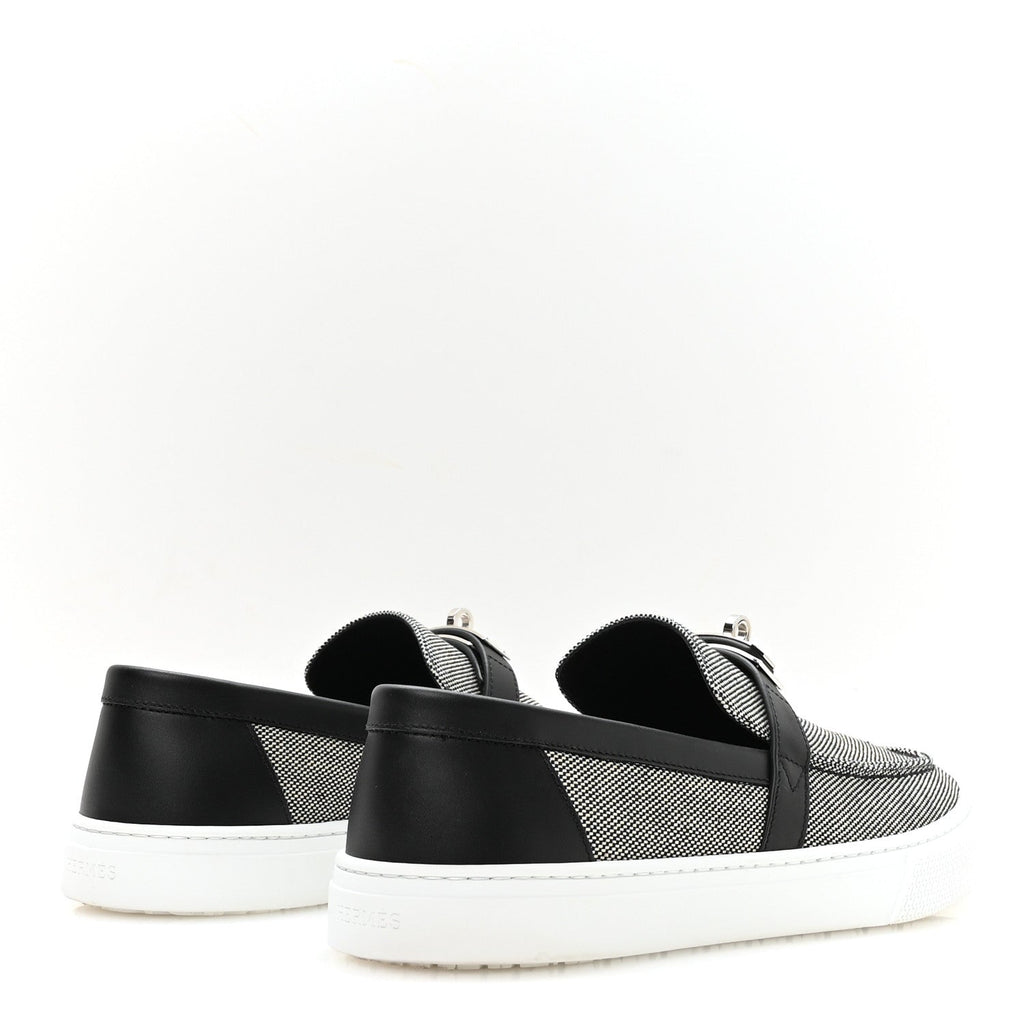 Toile De Coton Calfskin Game Slip On Sneakers 42.5 Prunoir Black wholesalehk.shop