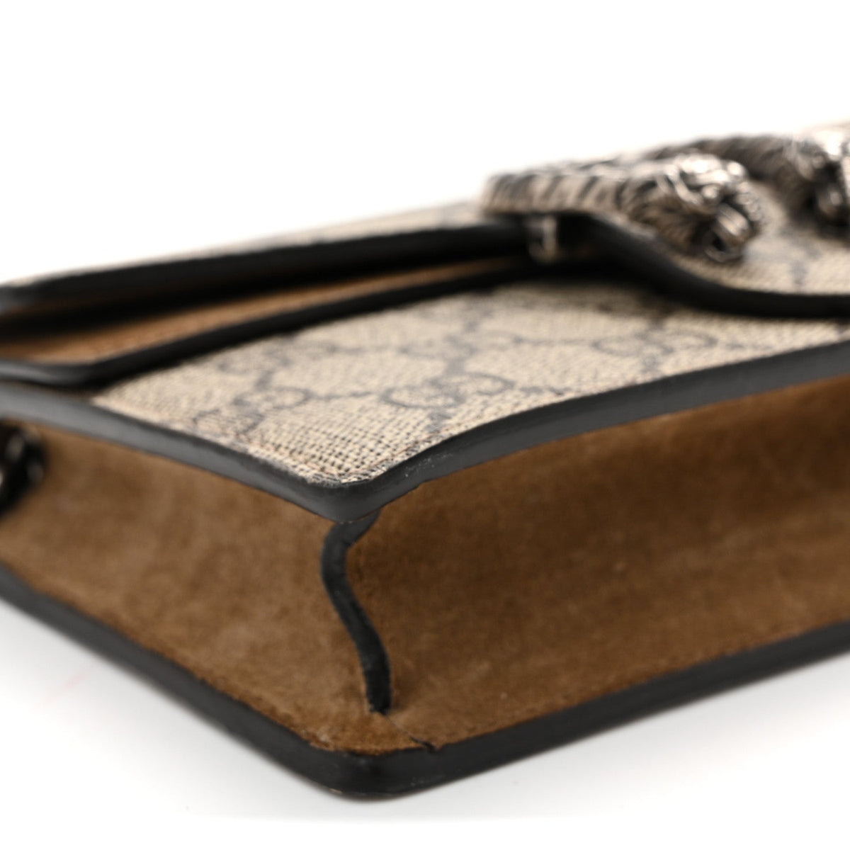 GG Supreme Monogram Super Mini Dionysus Shoulder Bag Taupe wholesalehk.shop