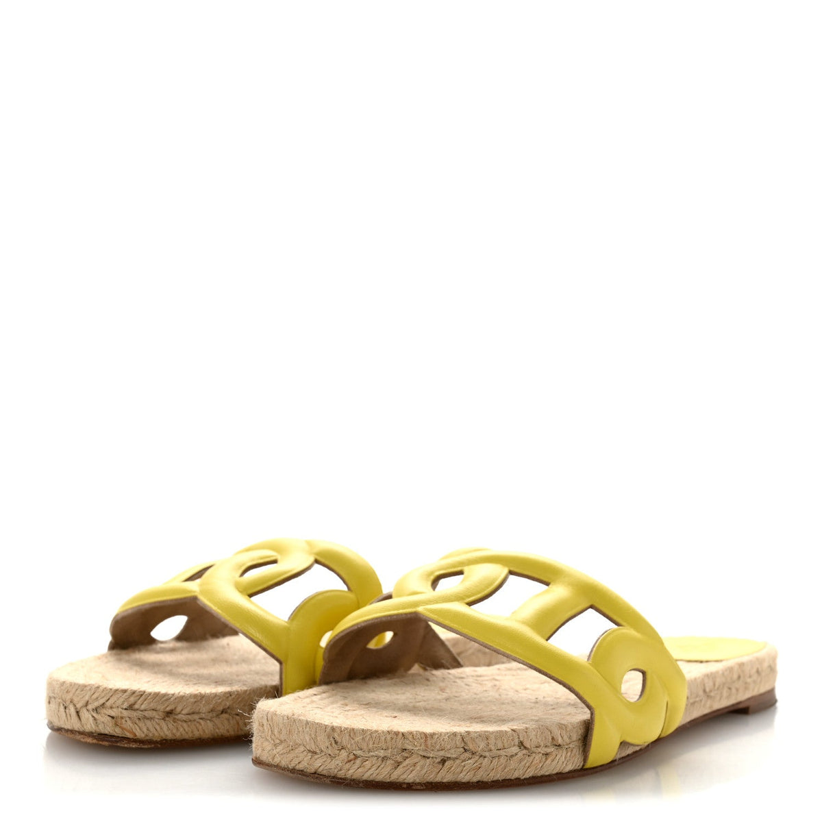 Nappa Famosa Espadrille Sandals 40 Jaune Curcuma wholesalehk.shop