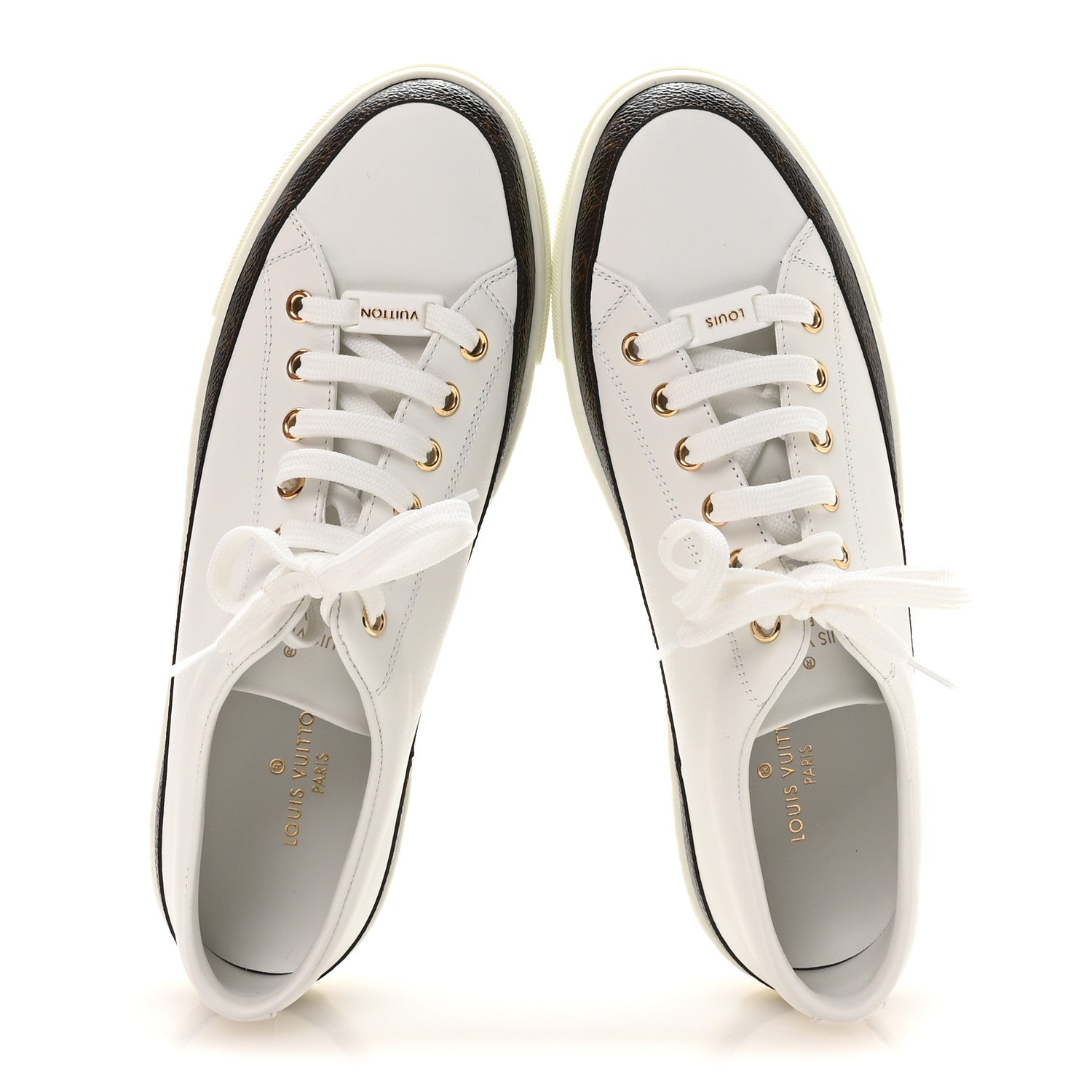Monogram Womens Stellar Sneakers 39.5 White £¨ Direct shipment via from wholesalehk.shop