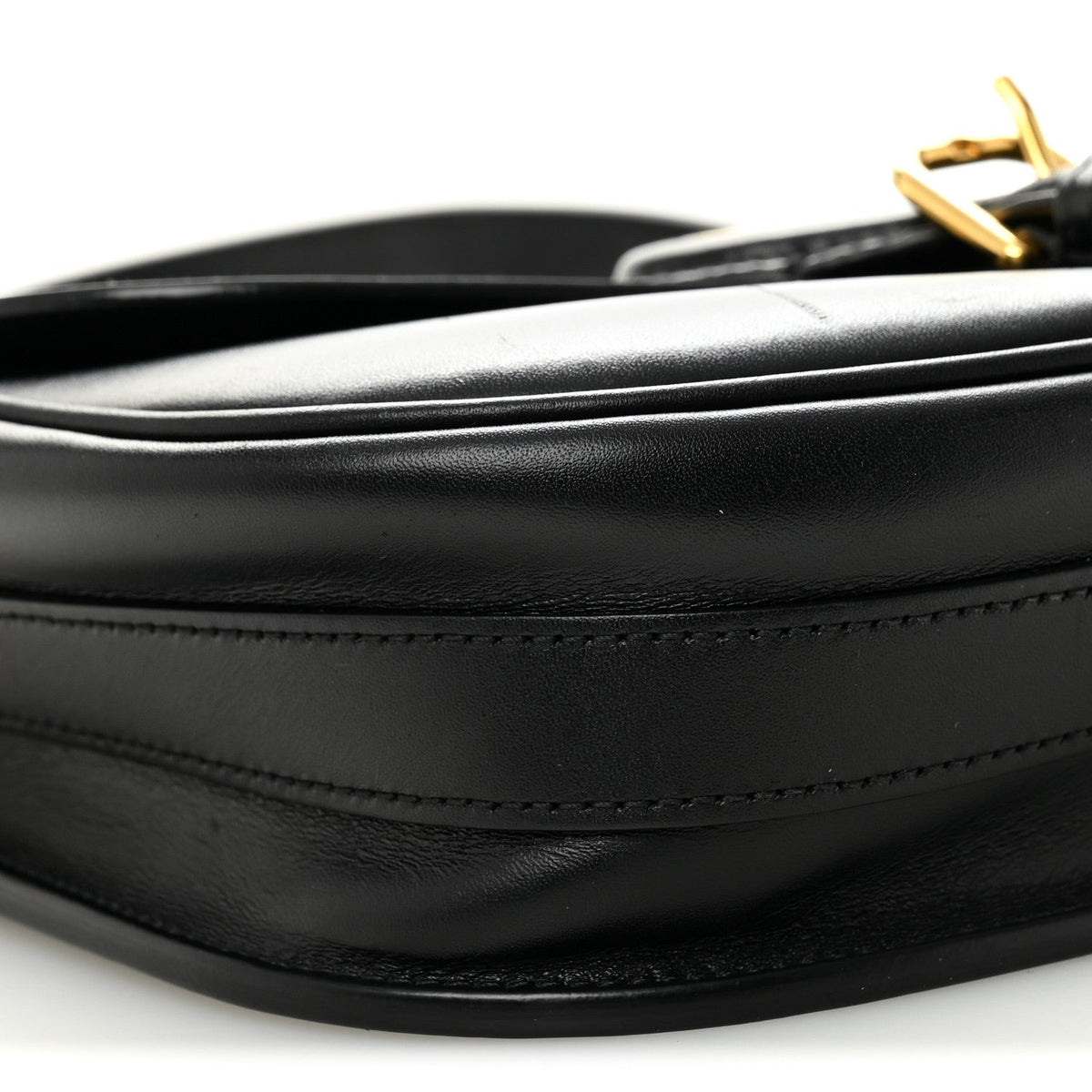 Box Calfskin Medium Bobby Flap Black wholesalehk.shop