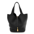 Taurillon Clemence Picotin Lock 22 MM Black £¨ Direct shipment via from wholesalehk.shop
