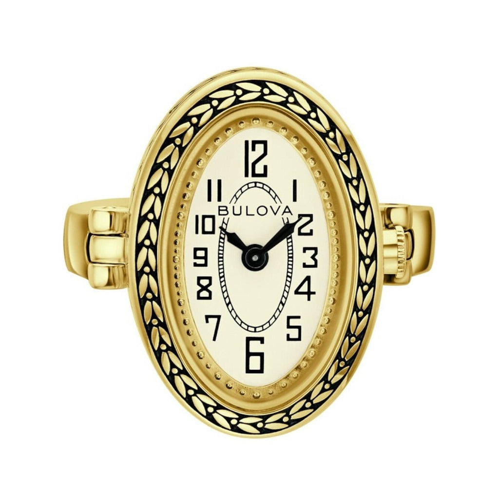 BULOVA Women's Watch 97L188 Classic Art Deco Ring wholesalehk.shop