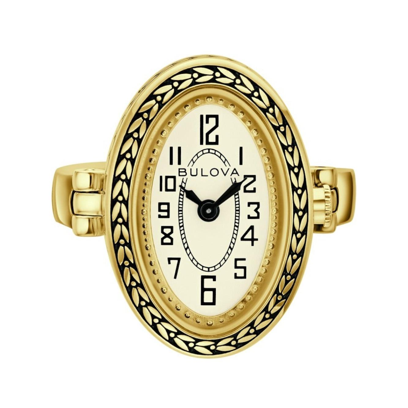 BULOVA Women's Watch 97L188 Classic Art Deco Ring wholesalehk.shop