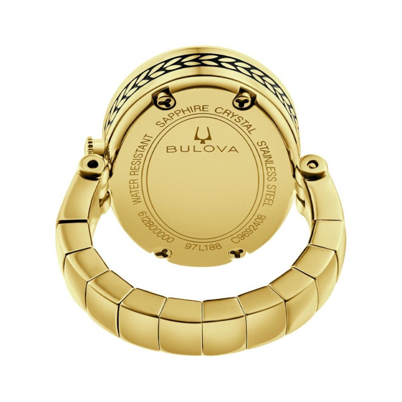 BULOVA Women's Watch 97L188 Classic Art Deco Ring wholesalehk.shop