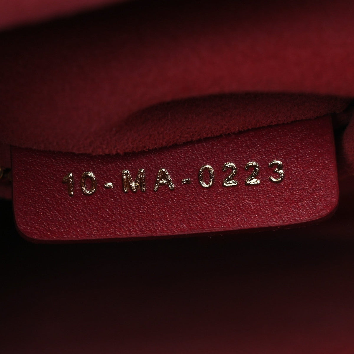 Lambskin Cannage Small My ABCDior Lady Dior Red wholesalehk.shop