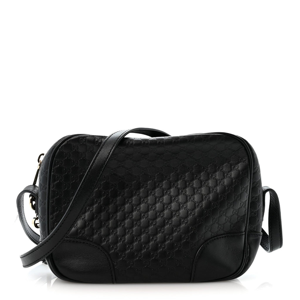 Microguccissima Mini Bree Messenger Bag Black £¨ Direct shipment via from wholesalehk.shop