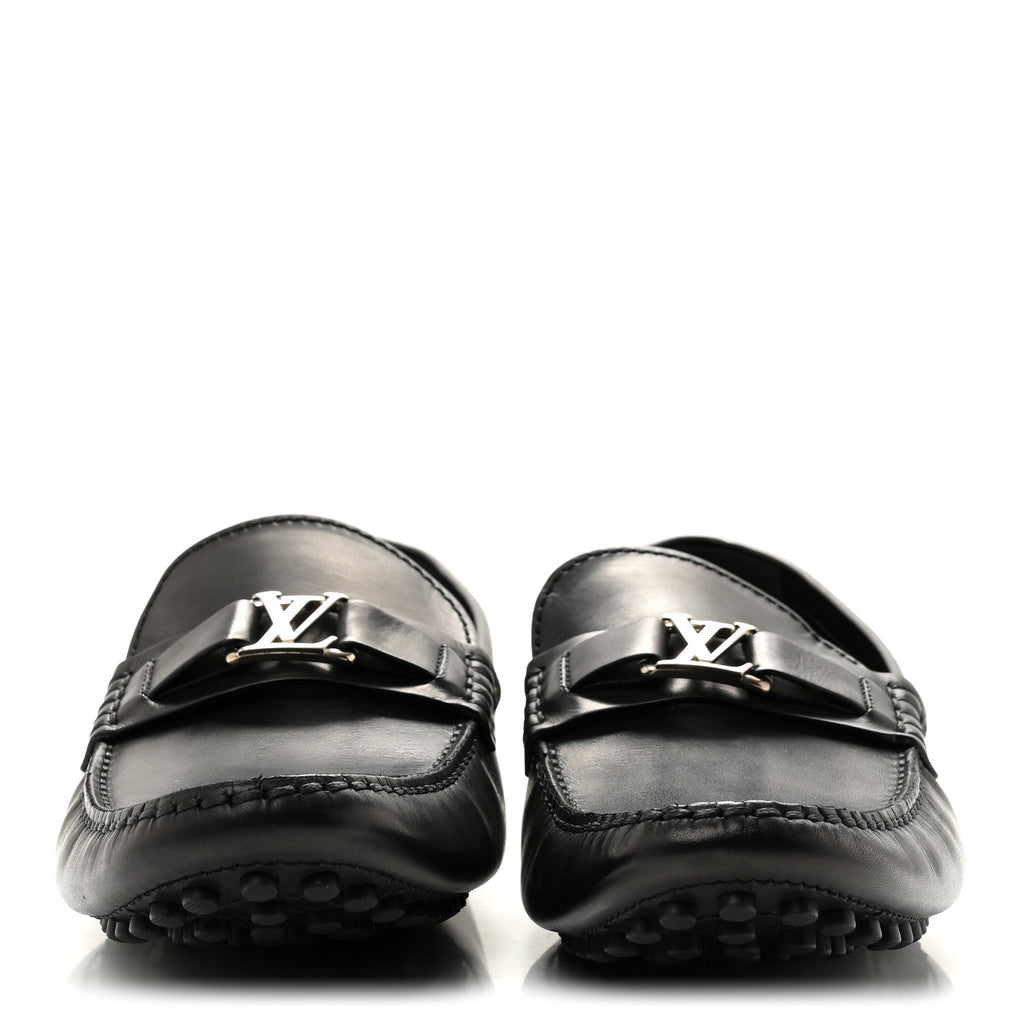 Calfskin Mens Monte Carlo Shoe Moccasin Loafers 9 Black £¨ Direct shipment via from wholesalehk.shop