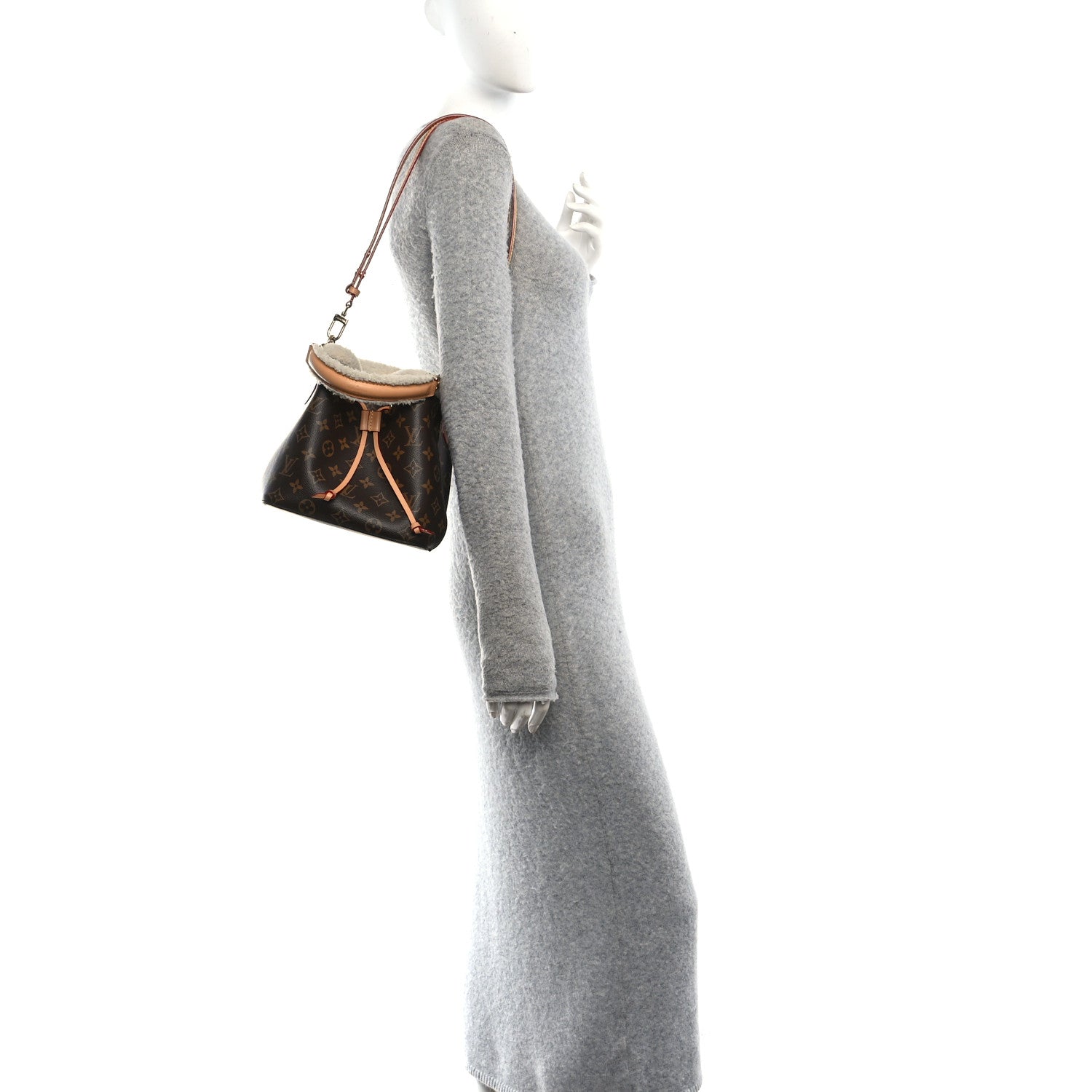 Monogram Shearling Cozygram Neonoe BB £¨ Direct shipment via from wholesalehk.shop