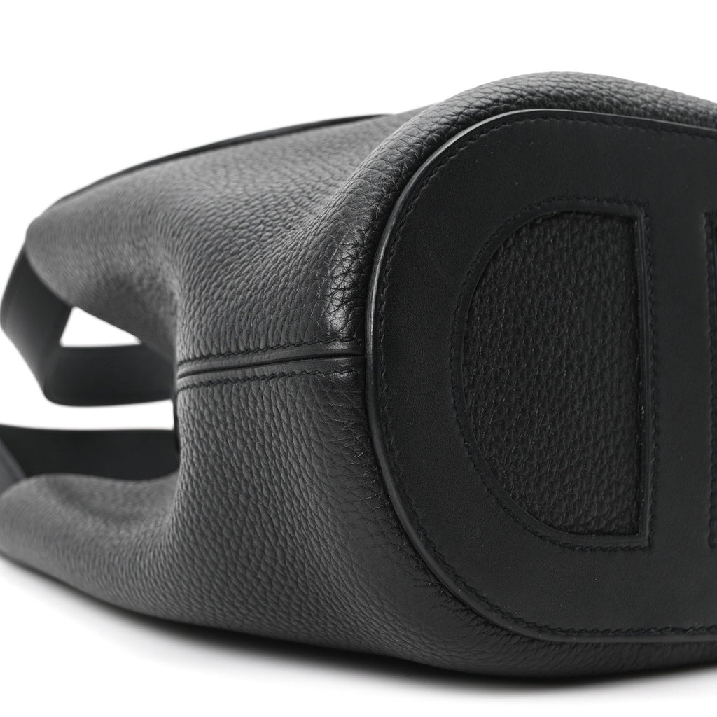 Taurillon Clemence Swift In-The-Loop 18 Bag Black £¨ Direct shipment via from wholesalehk.shop