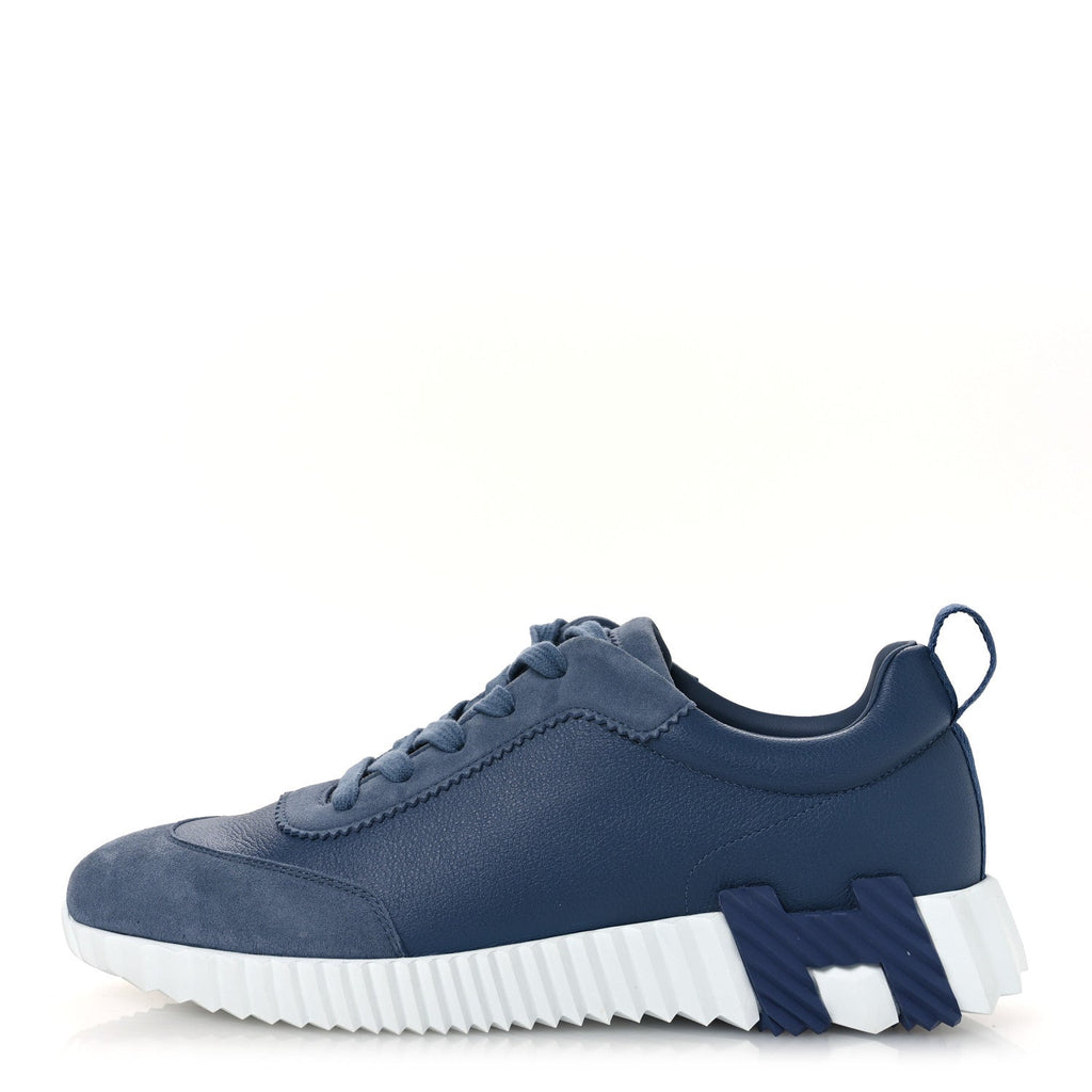 Sport Goatskin Suede Goatskin Womens Bouncing Sneakers 40 Bleu Mer wholesalehk.shop