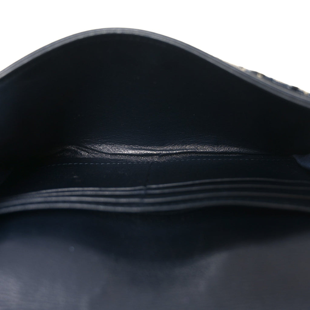 Oblique Small Saddle Chain Pouch Blue wholesalehk.shop
