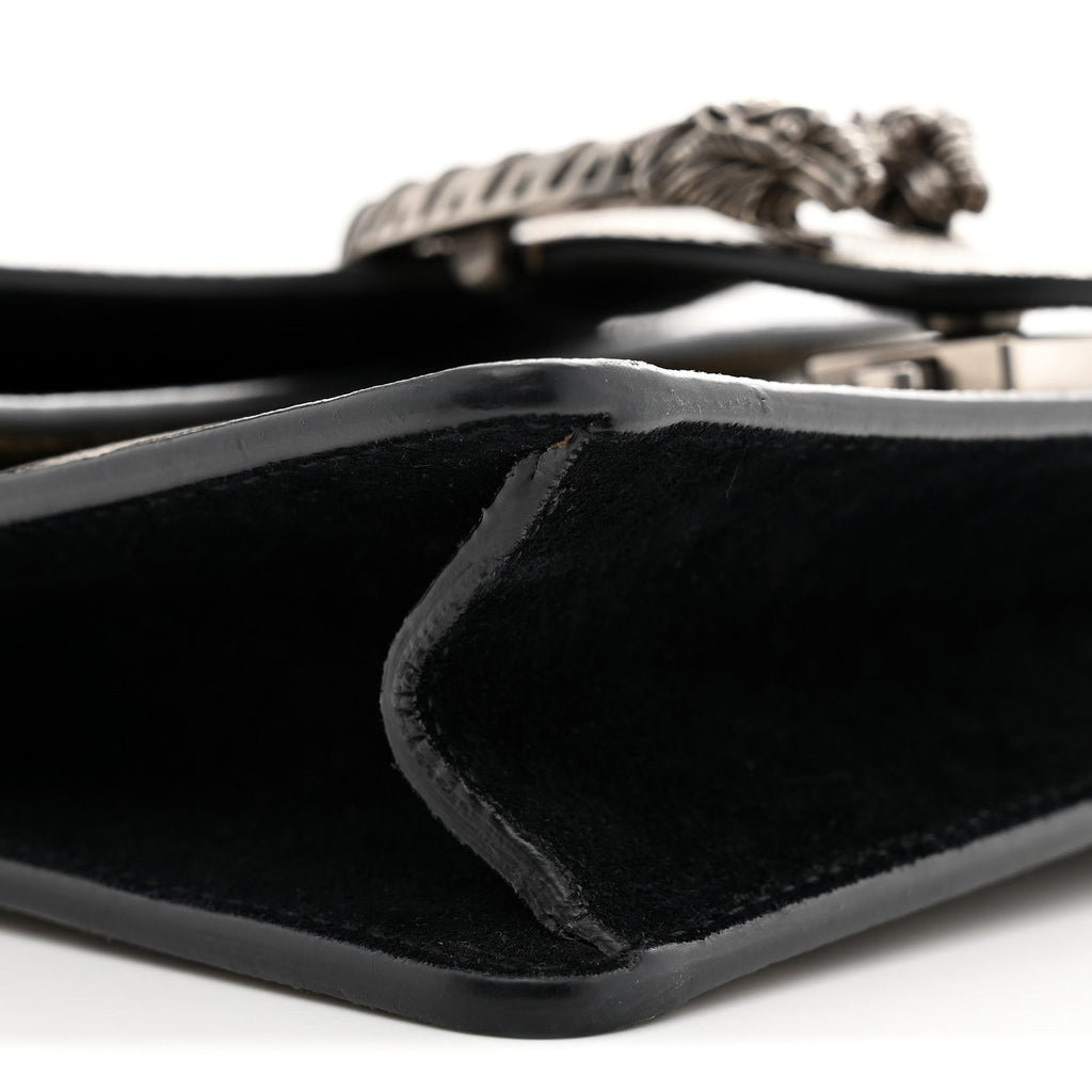 GG Supreme Monogram Mini Dionysus Shoulder Bag Black wholesalehk.shop