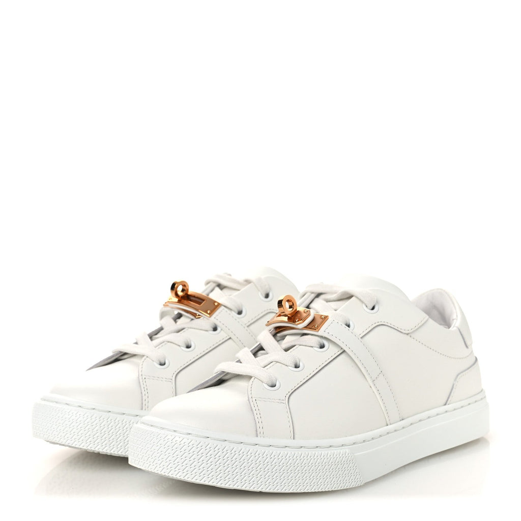 Calfskin Day Sneakers 37 White wholesalehk.shop