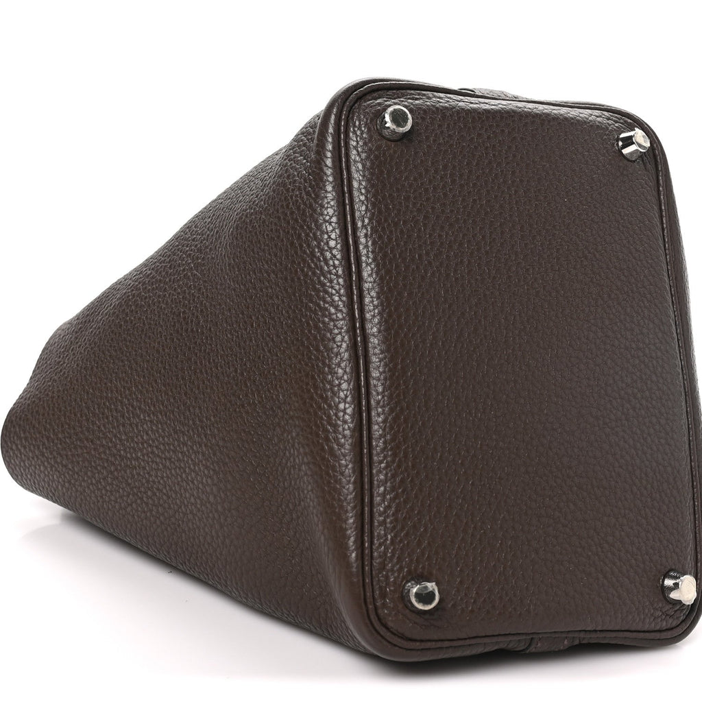 Taurillon Clemence Picotin Lock 18 PM Cacao £¨ Direct shipment via from wholesalehk.shop