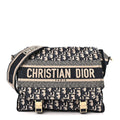 Oblique Medium Diorcamp Messenger Blue wholesalehk.shop