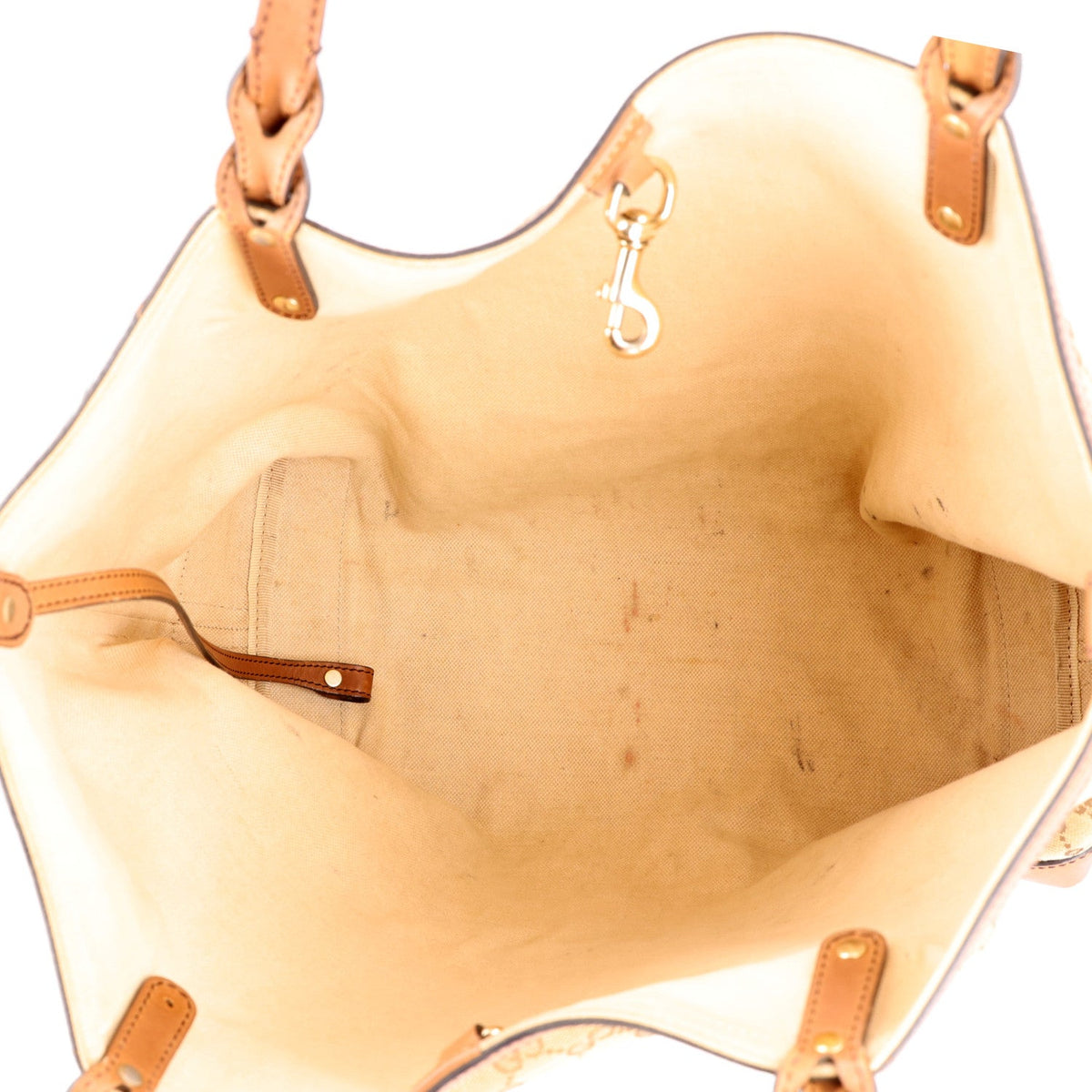 Monogram Large Craft Tote Light Brown wholesalehk.shop