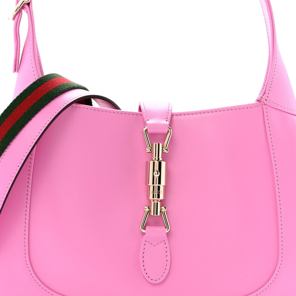 Ancora Calfskin Web Medium Jackie 1961 Hobo Pink £¨ Direct shipment via from wholesalehk.shop