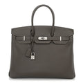 Epsom Candy Birkin 35 Etain Bleu Thalassa £¨ Direct shipment via from wholesalehk.shop