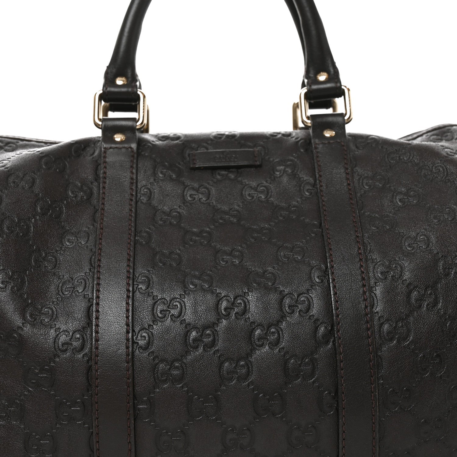 Guccissima Medium Joy Boston Dark Brown £¨ Direct shipment via from wholesalehk.shop