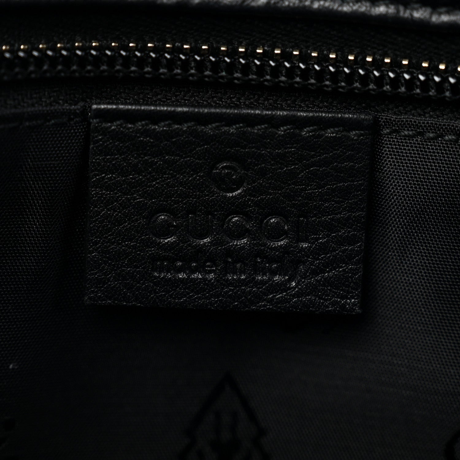 Guccissima Medium Zippered Shopping Tote Black £¨ Direct shipment via from wholesalehk.shop