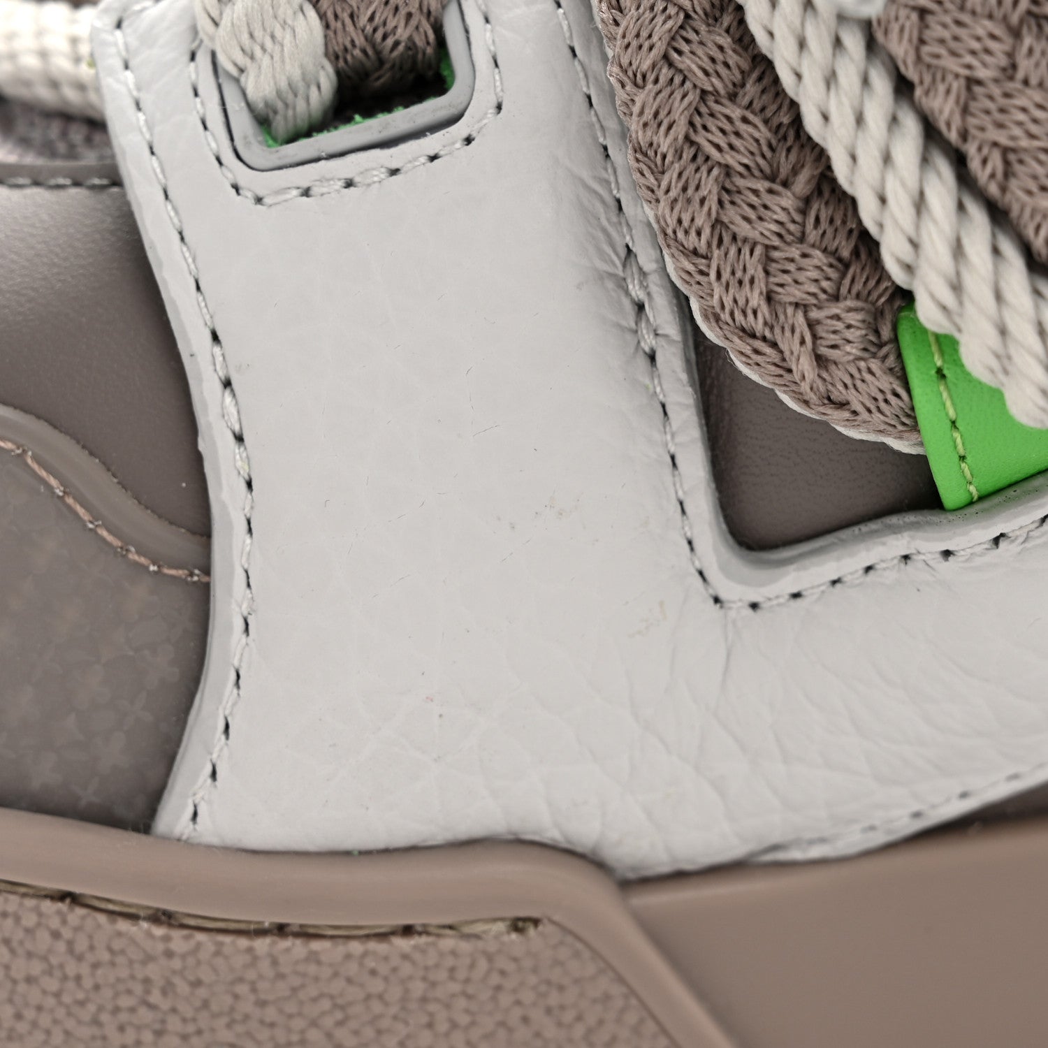 Calfskin Mens LV Skate Sneaker 9 Grey Green £¨ Direct shipment via from wholesalehk.shop