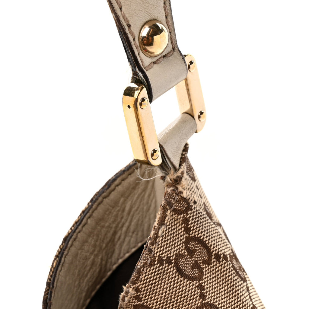 Monogram Large New Ladies Web Hobo Off White wholesalehk.shop