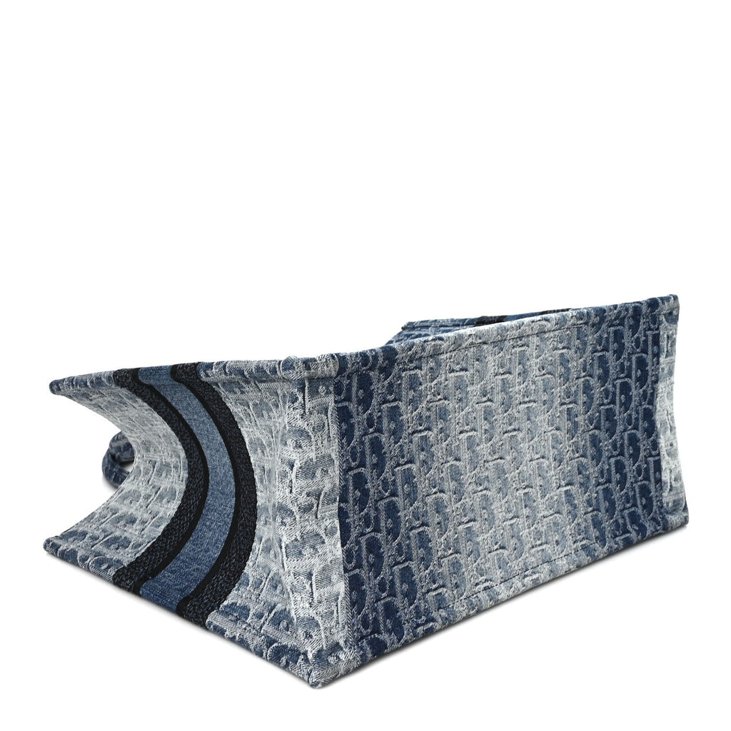 Oblique Denim Medium Book Tote Blue £¨ Direct shipment via from wholesalehk.shop