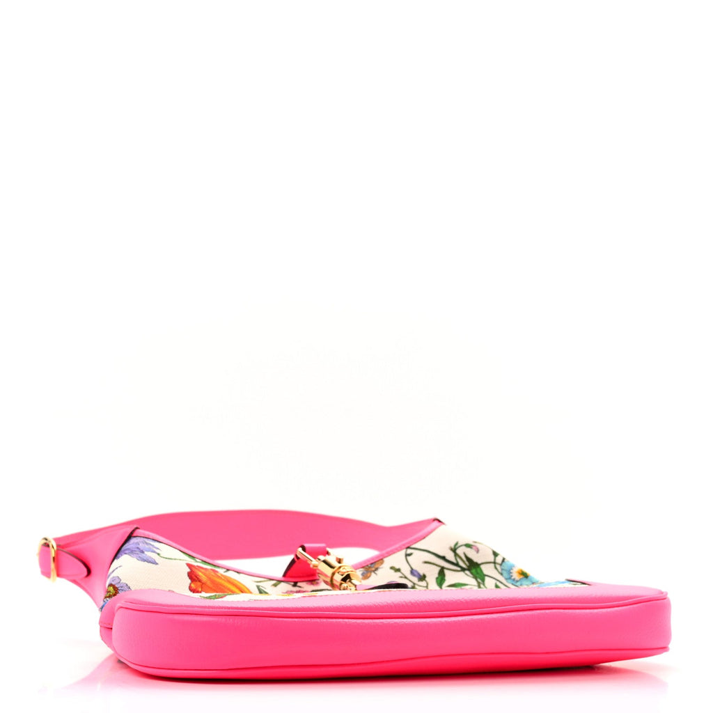 Canvas Flora Medium Jackie Hobo Fuchsia £¨ Direct shipment via from wholesalehk.shop