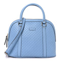 Microguccissima Medium Dome Bag Mineral Blue £¨ Direct shipment via from wholesalehk.shop