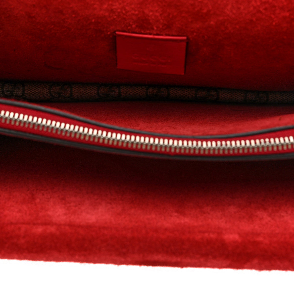 GG Supreme Monogram Small Dionysus Shoulder Bag Red wholesalehk.shop