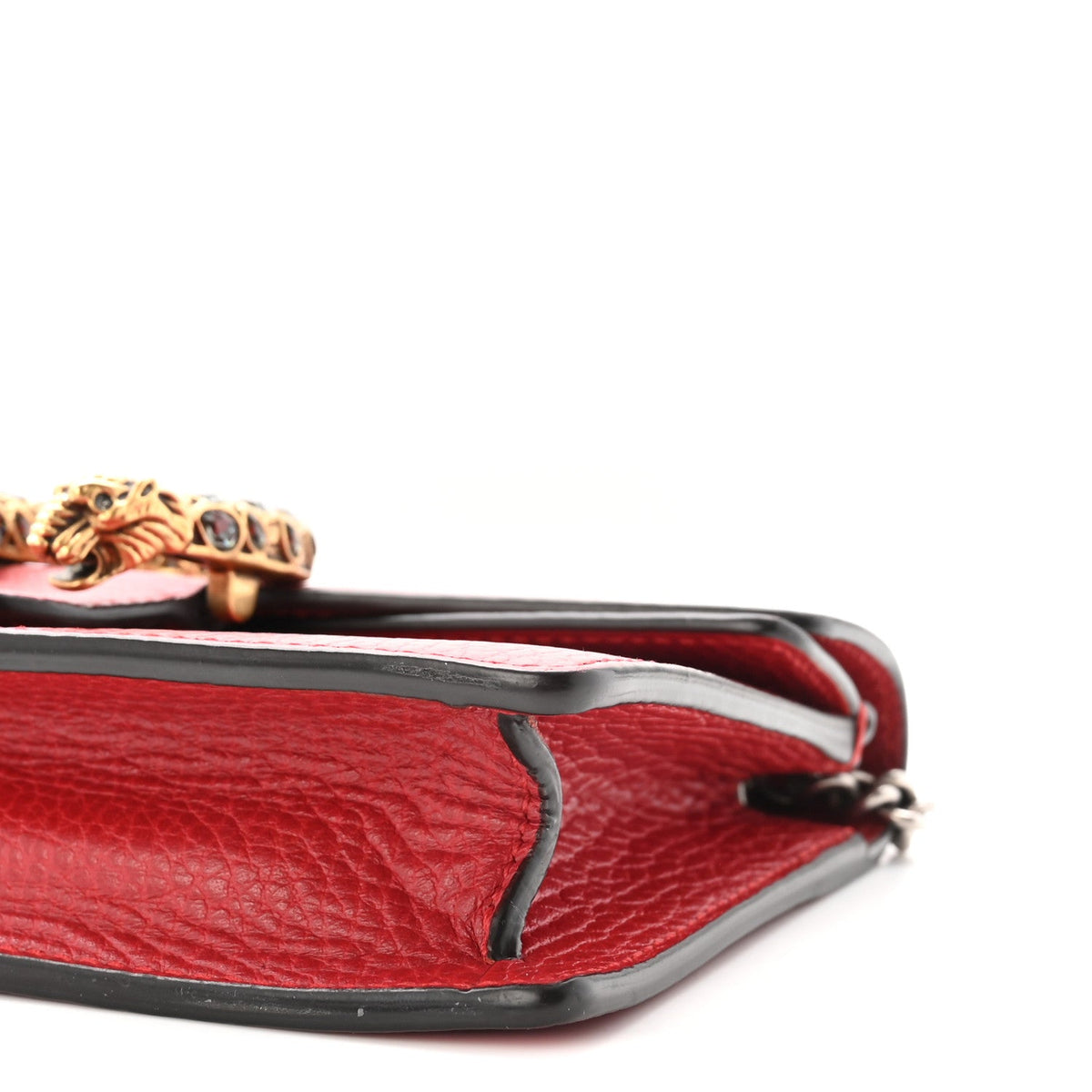 Calfskin Super Mini Dionysus Shoulder Bag Hibiscus Red wholesalehk.shop