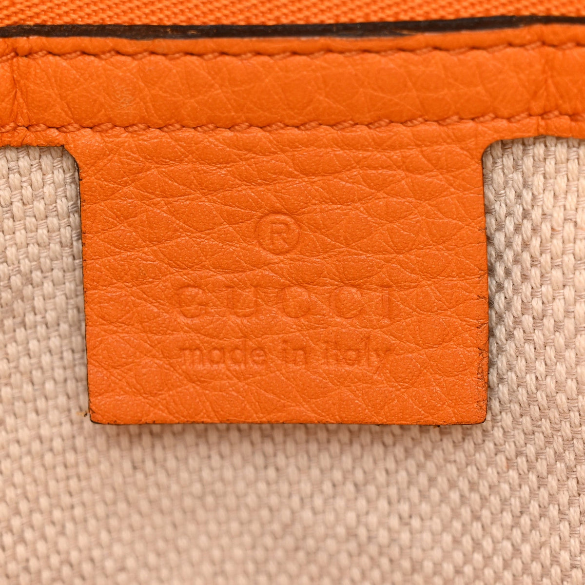Pebbled Calfskin Small Soho Top Handle Bag Curcuma wholesalehk.shop