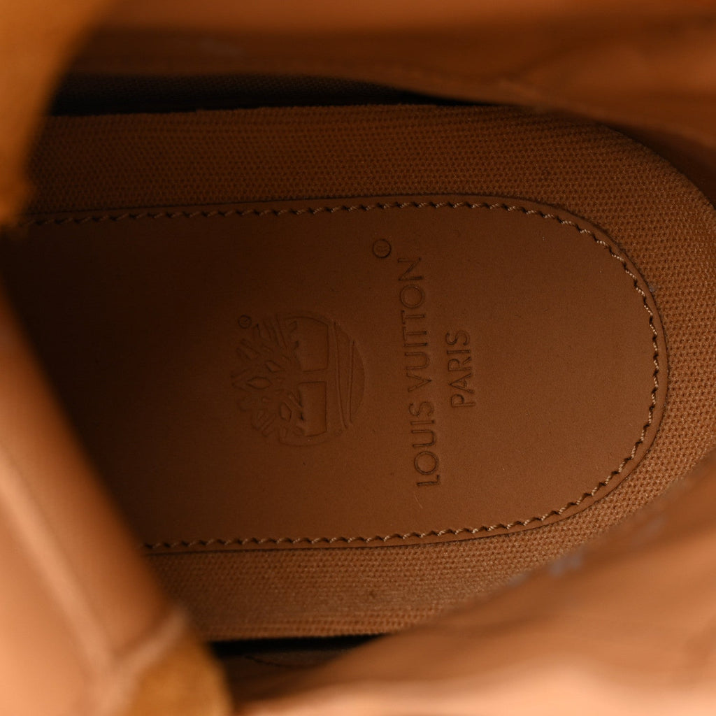 X TIMBERLAND Grained Calfskin Monogram Mens Ranger Boots 8.5 Wheat £¨ Direct shipment via from wholesalehk.shop