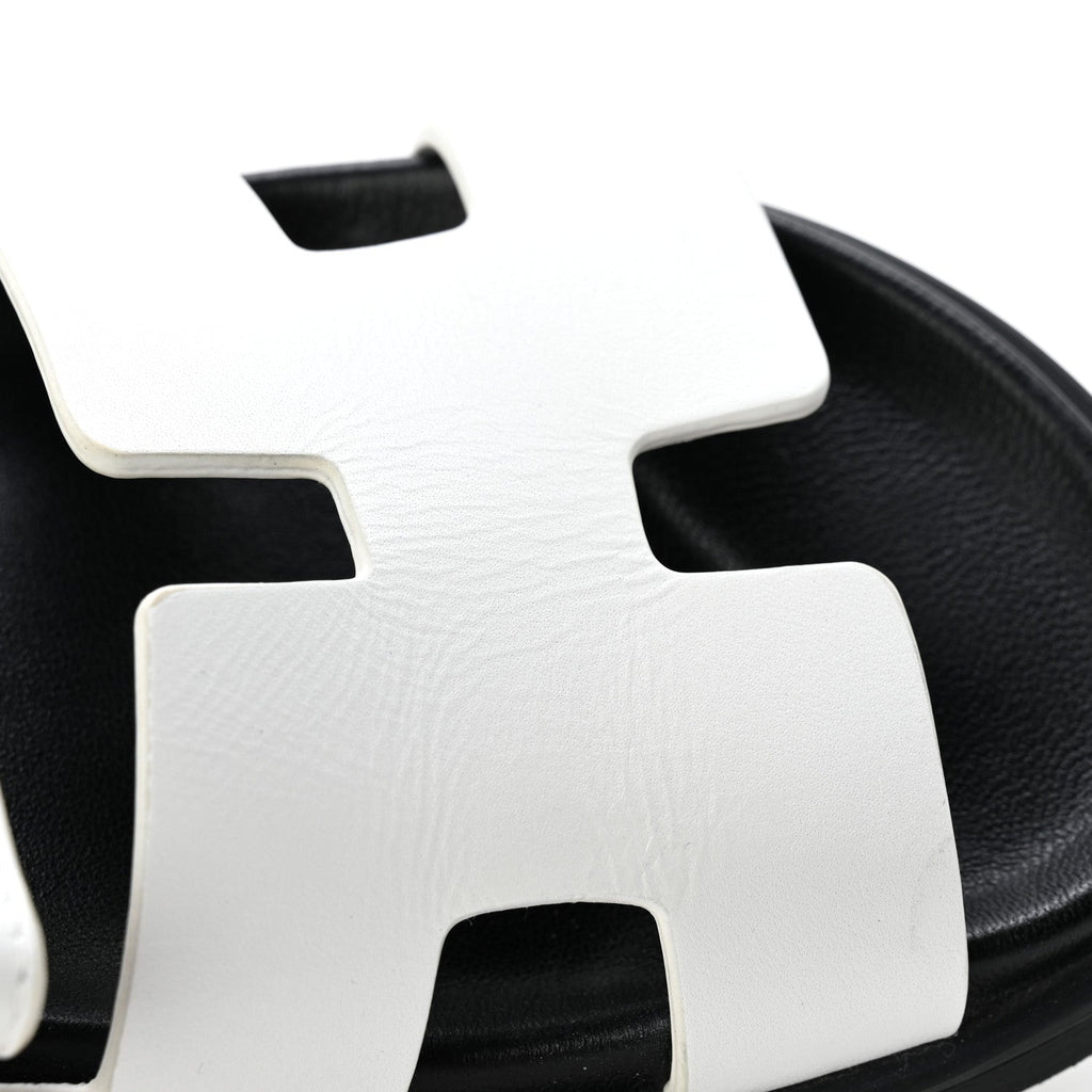 Calfskin Womens Chypre Sandals 36 White wholesalehk.shop
